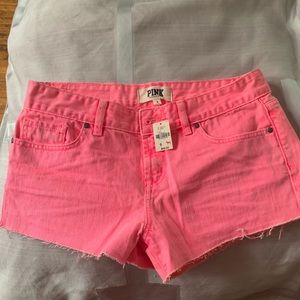 Pink Victoria Secret shorts size 6